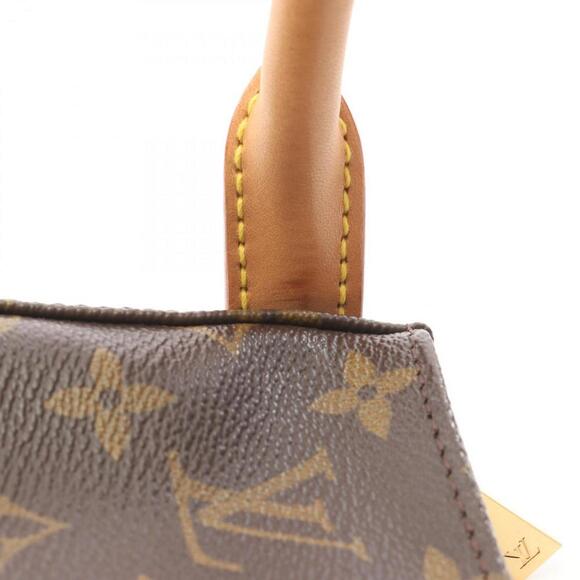 LOUIS VUITTON Brown Monogram Leather Looping MM Shoulder Bag - Picture 8 of 10